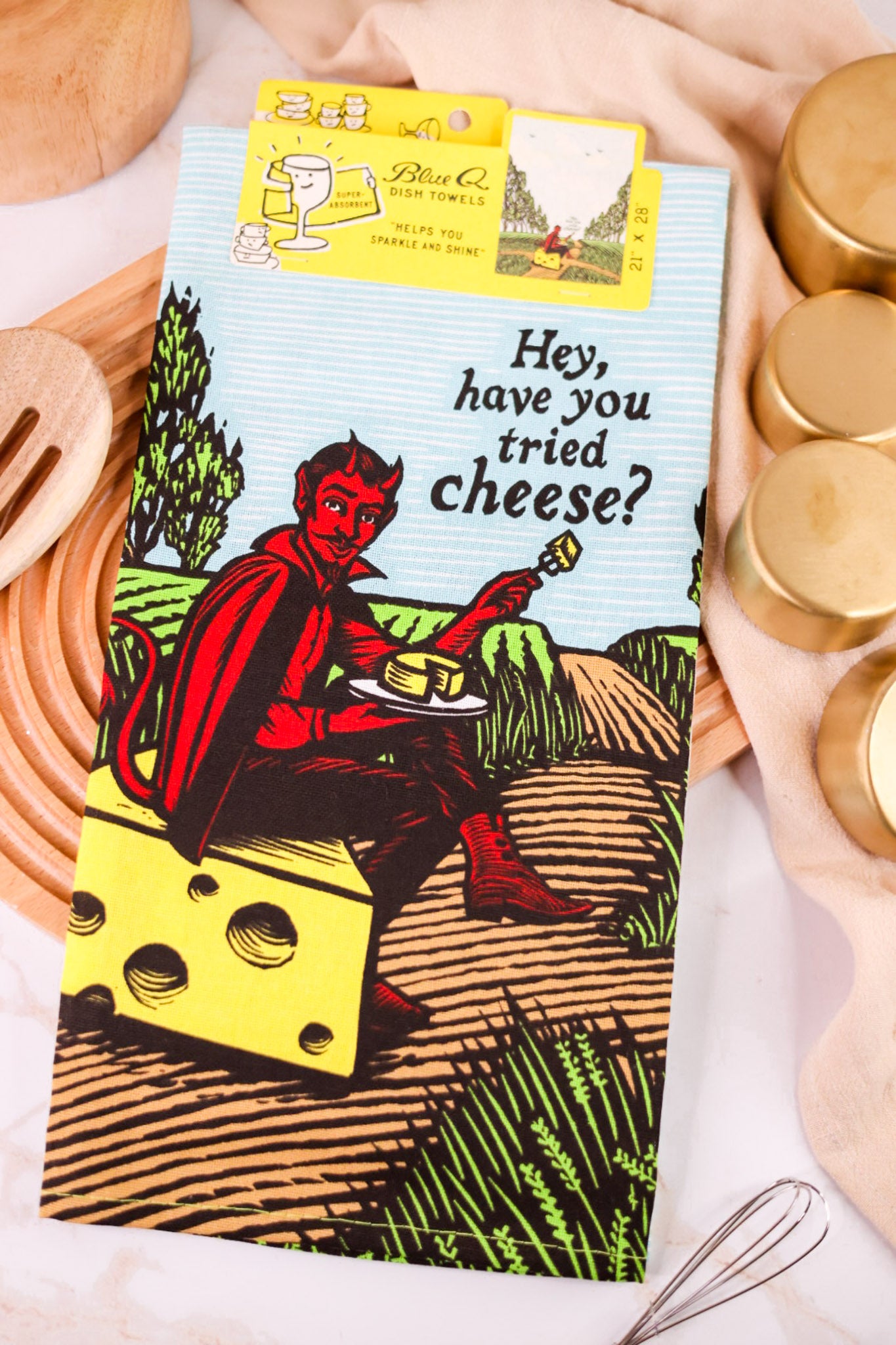 Have You Tried Cheese? Dish Towel