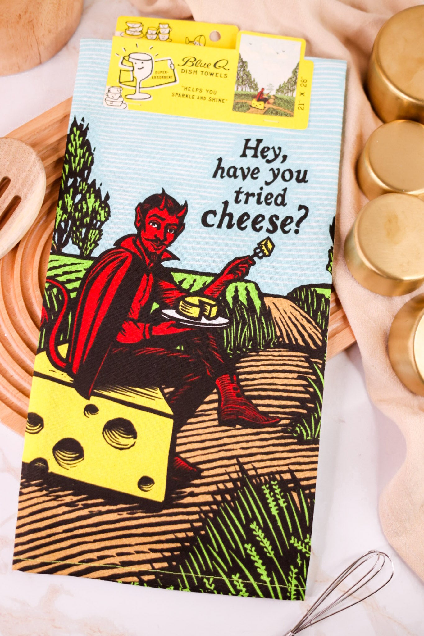 Have You Tried Cheese? Dish Towel