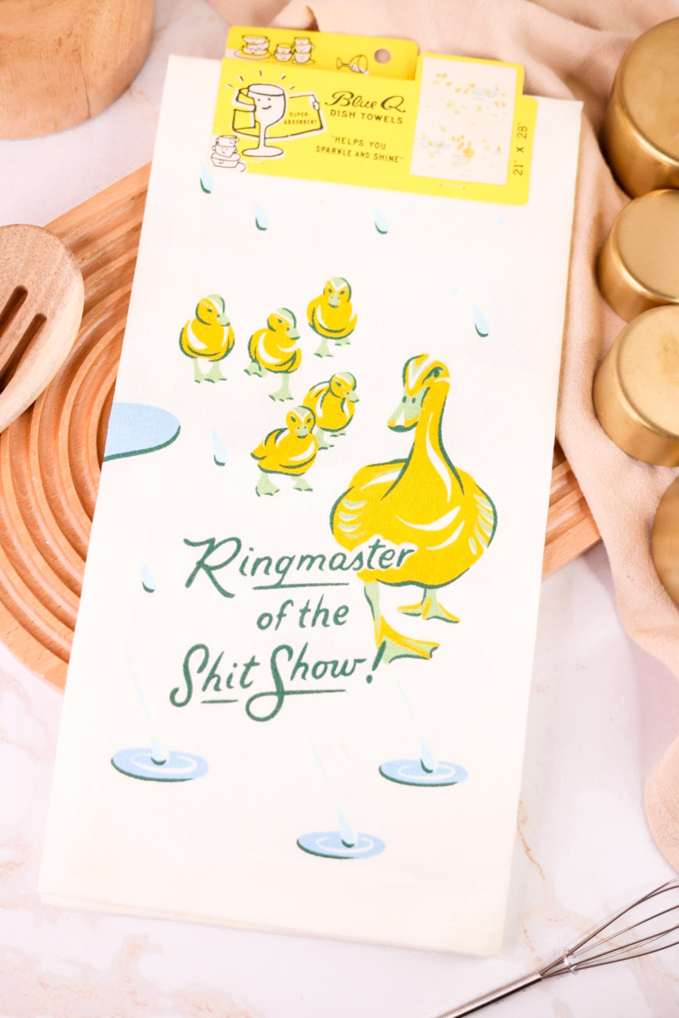 Ringmaster Of The Shitshow Dish Towel