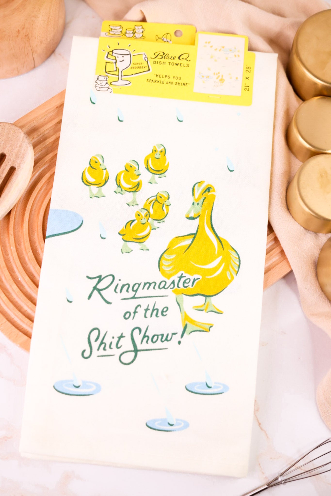 Ringmaster Of The Shitshow Dish Towel