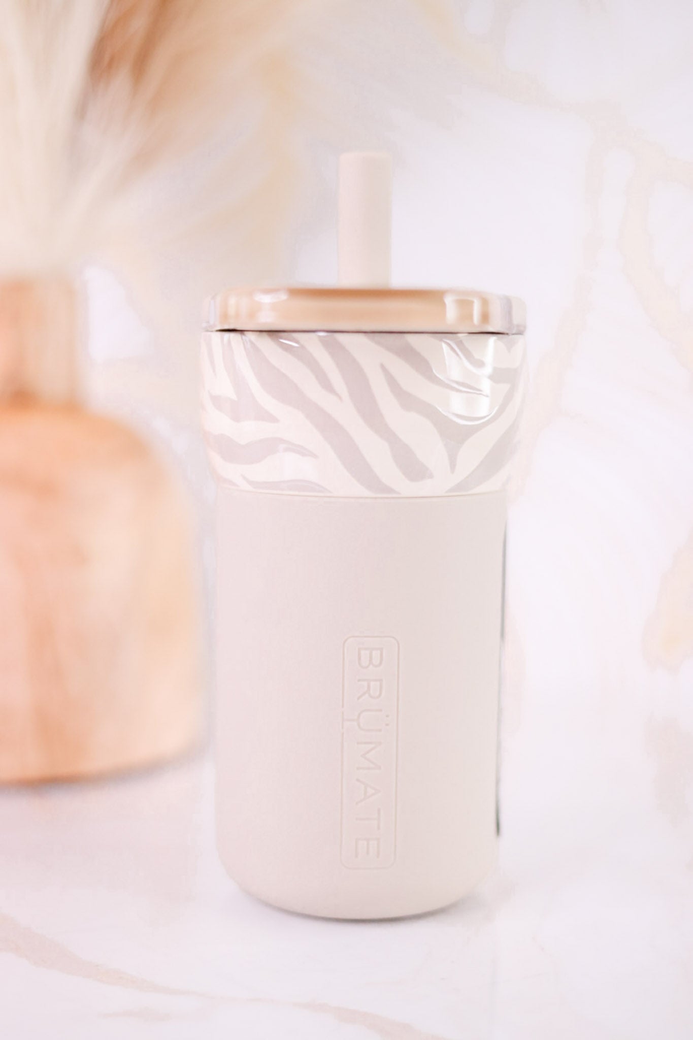 12oz Zebra Leap Tumbler