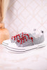 Black & White Houndstooth Aman Sneakers