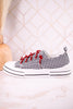 Black & White Houndstooth Aman Sneakers