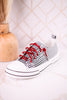 Black & White Houndstooth Aman Sneakers