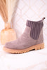 Keep Me Warm Grey Boots