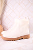 Keep Me Warm Ivory Boots