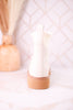 Keep Me Warm Ivory Boots