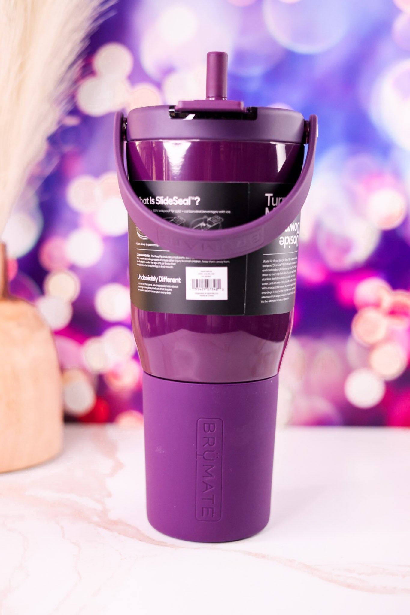 Brumate Plum 35oz Resa Flip Tumbler