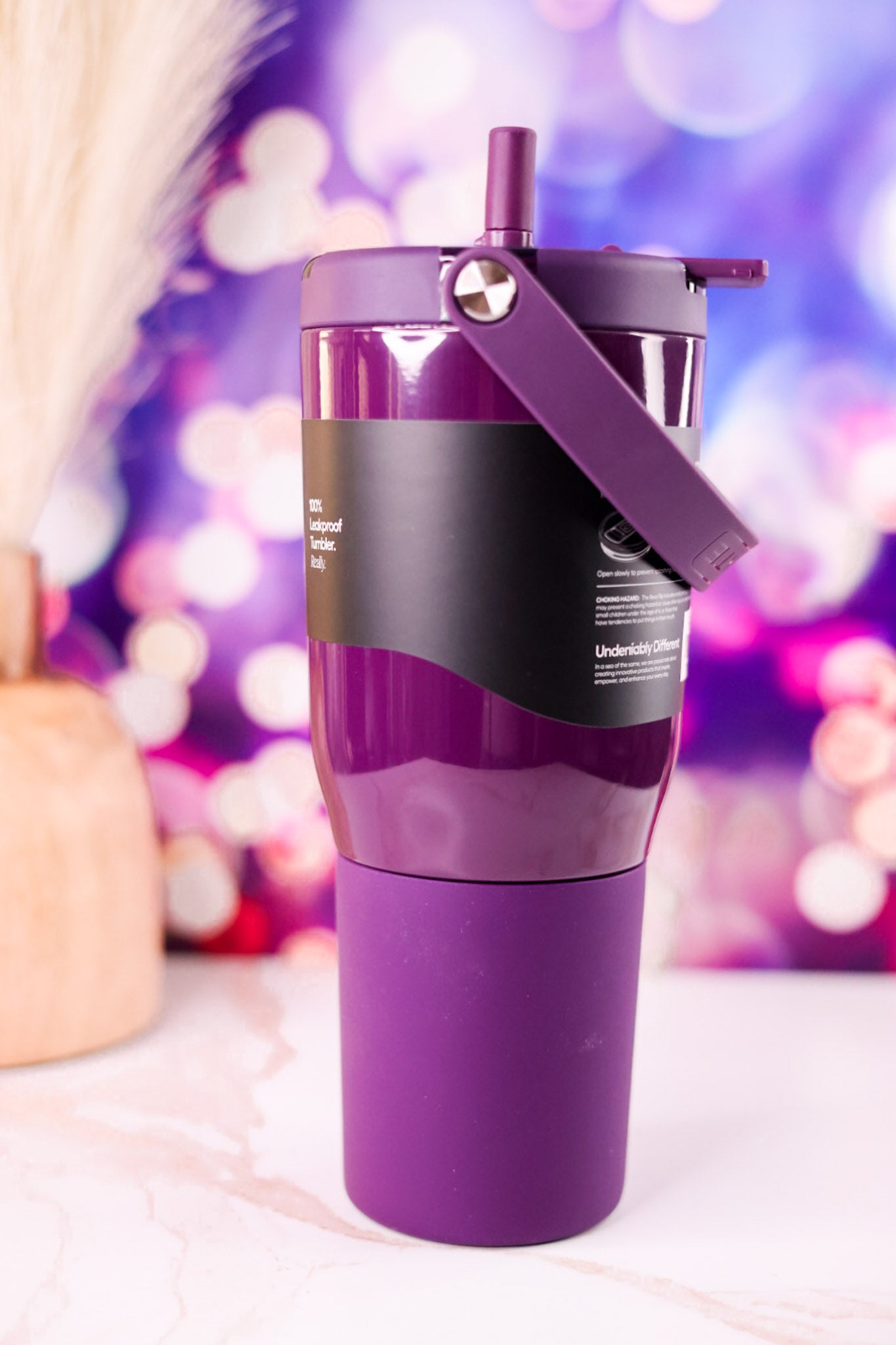 Brumate Plum 35oz Resa Flip Tumbler