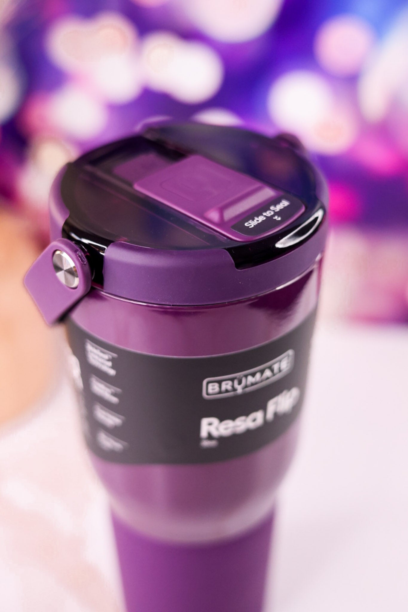 Brumate Plum 35oz Resa Flip Tumbler