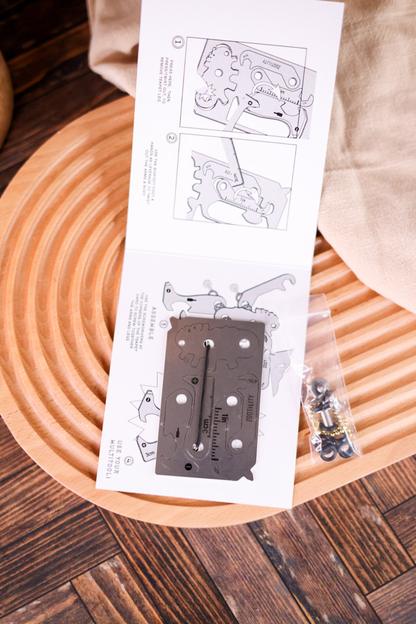 The Ready Yeti Multi Tool Keychain