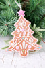 Colorful Gingerbread Christmas Tree Ornament