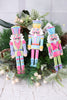 6" Colorful Glittering Nutcracker Ornaments (3 Styles)