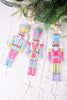 6" Colorful Glittering Nutcracker Ornaments (3 Styles)