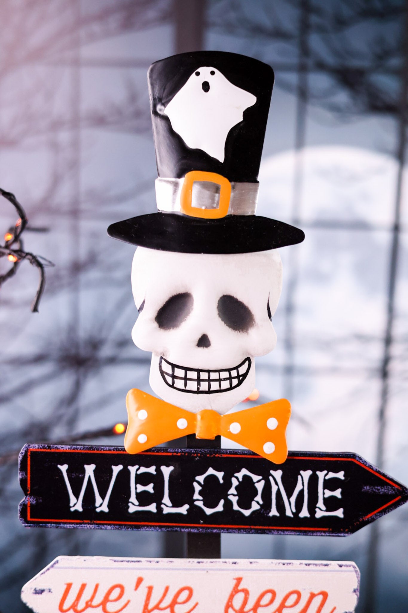 Halloween Welcome Sign