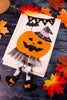 Jack-O-Lantern Hand Towel With Dangling Legs