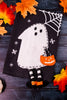 Embroidered Ghost Hand Towel With Dangling Legs