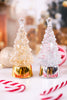 5" Light Up Swirling Glitter Christmas Tree (2 Colors)