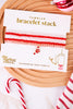 Candy Cane Crush Tumbler Bracelet Stack