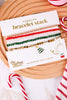 O Christmas Tree Tumbler Bracelet Stack