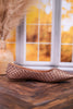 Right There Woven Bronze Flats
