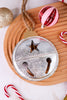 5.25" Flat Metal Bell Ornament (4 Colors)
