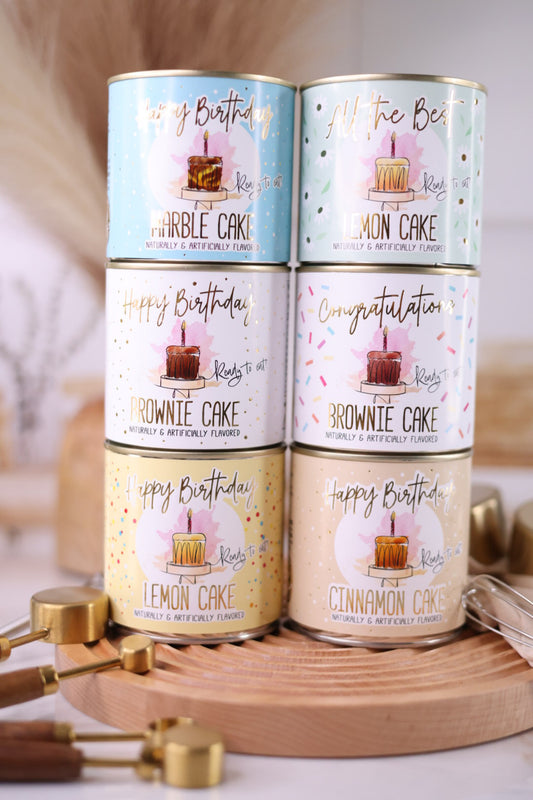Celebratory CanCakes (6 Styles)
