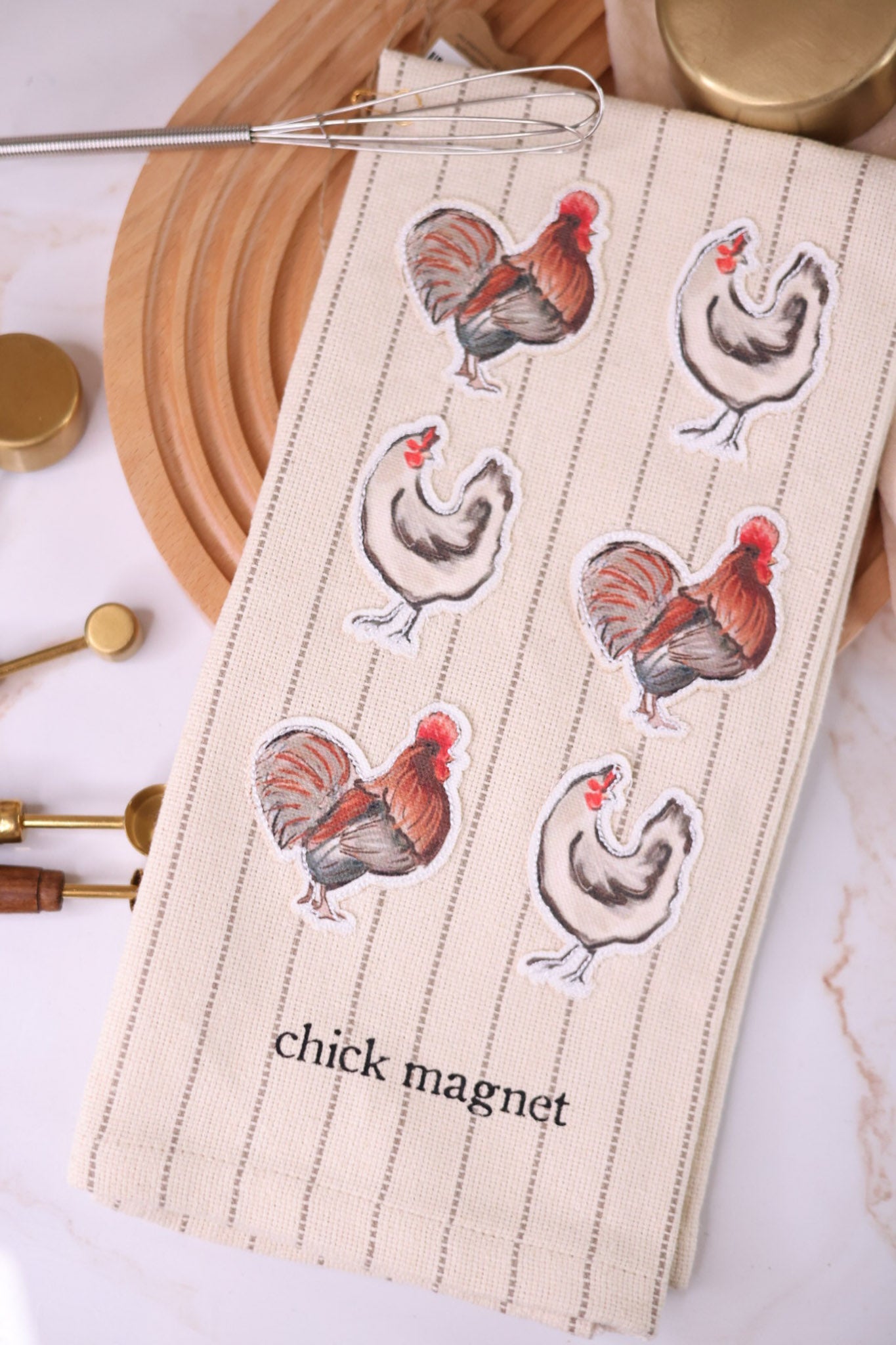Chick Magnet Canvas Towel