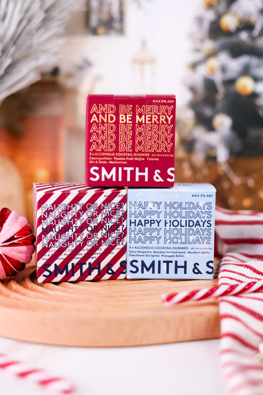 Holiday Themed Craft Cocktail Gummies (3 Styles)