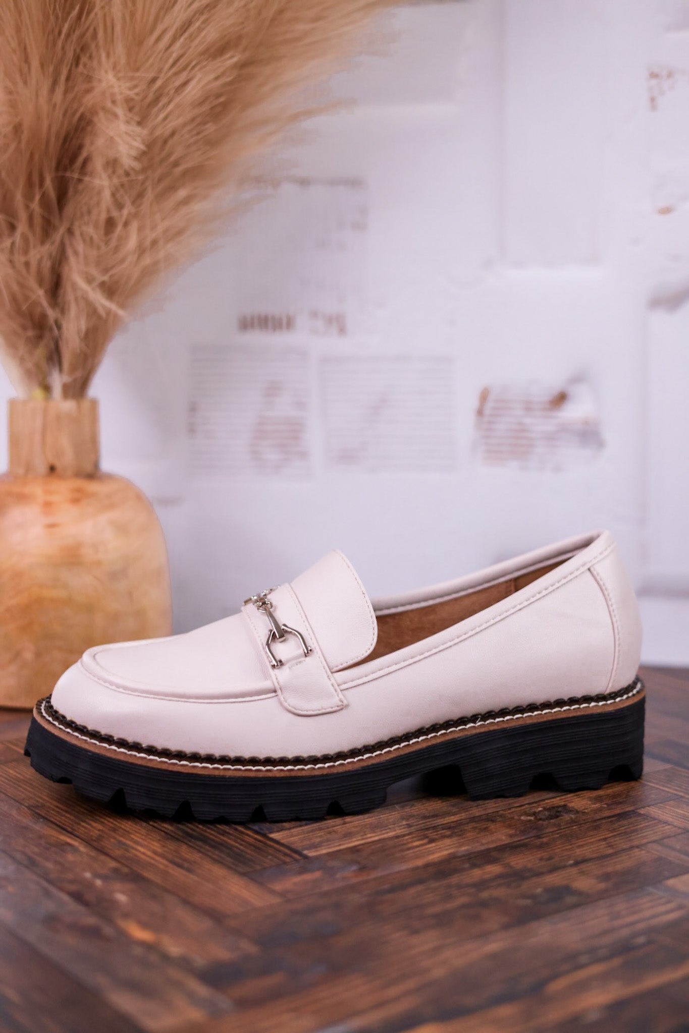 Brownie Points Ivory Loafers