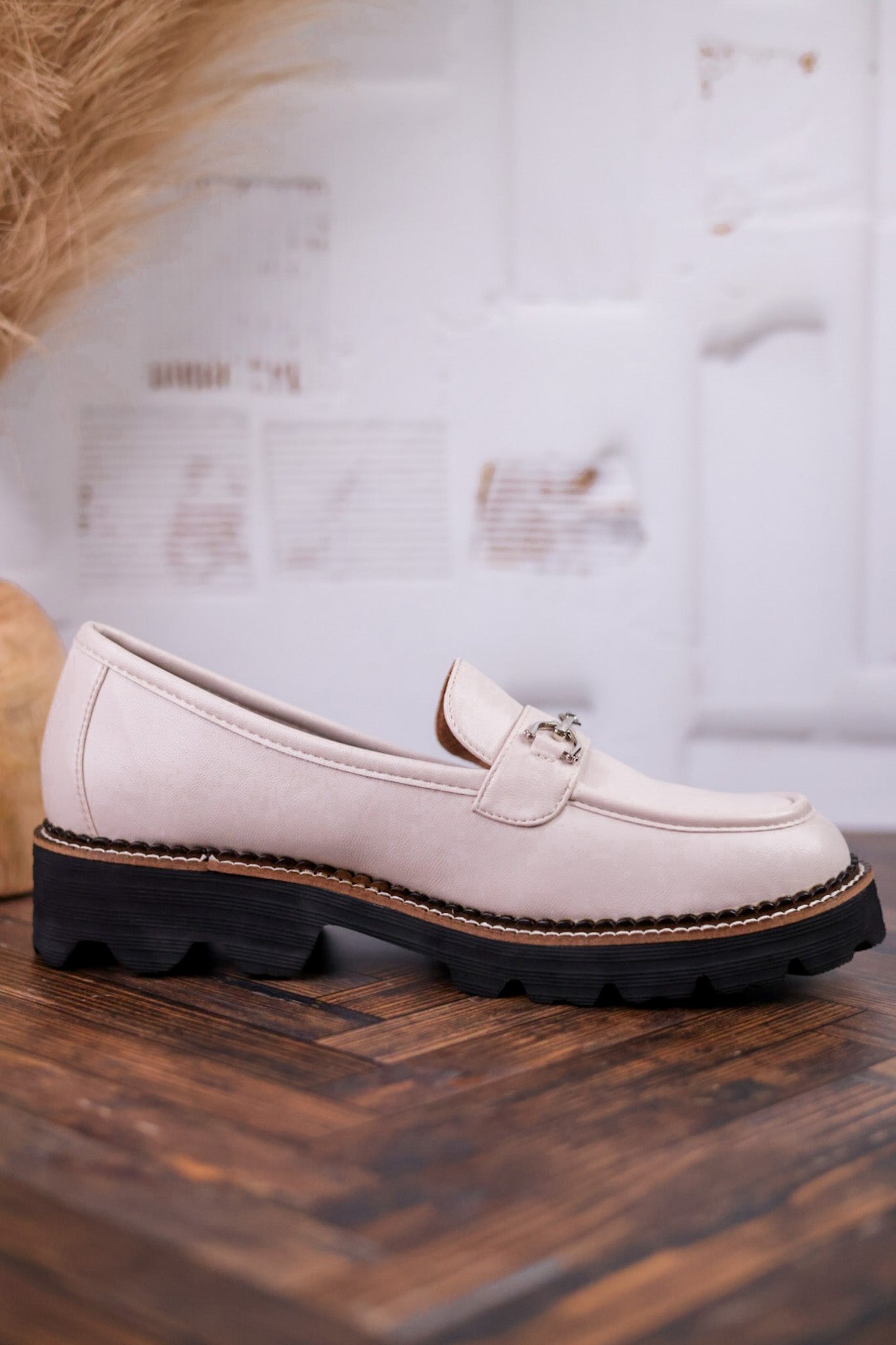 Brownie Points Ivory Loafers