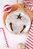 7.5" Flat Metal Bell Ornaments (4 Colors)