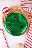 7.5" Flat Metal Bell Ornaments (4 Colors)