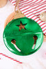 9.5" Flat Metal Bell Ornaments (4 Colors)
