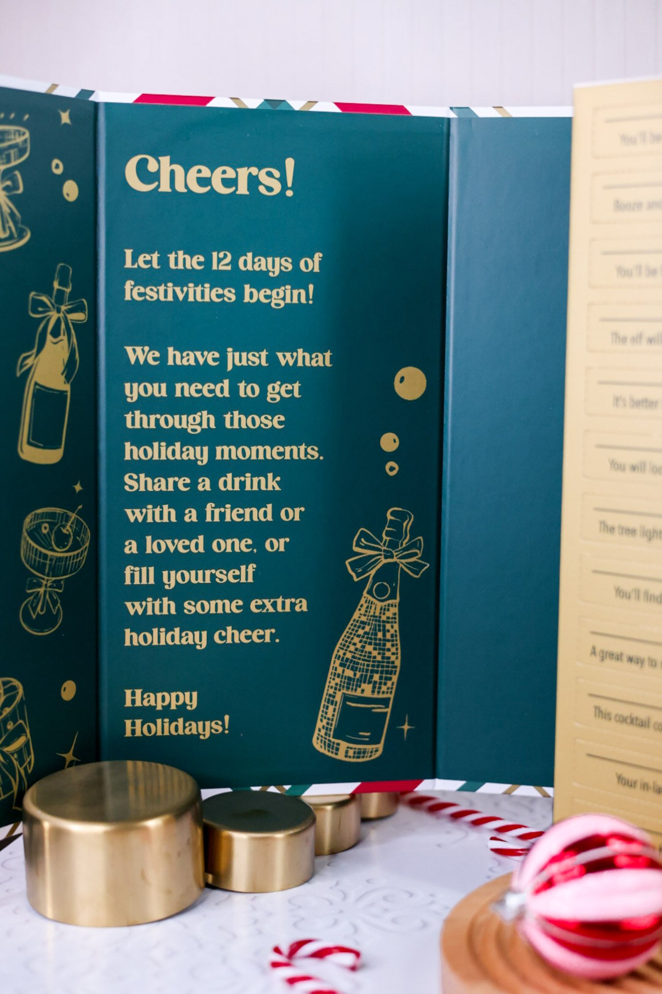 12 Days Of Cocktails Advent Calendar