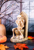 Skeleton On Tombstone Toilet Resin Figure