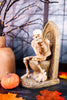 Skeleton On Tombstone Toilet Resin Figure