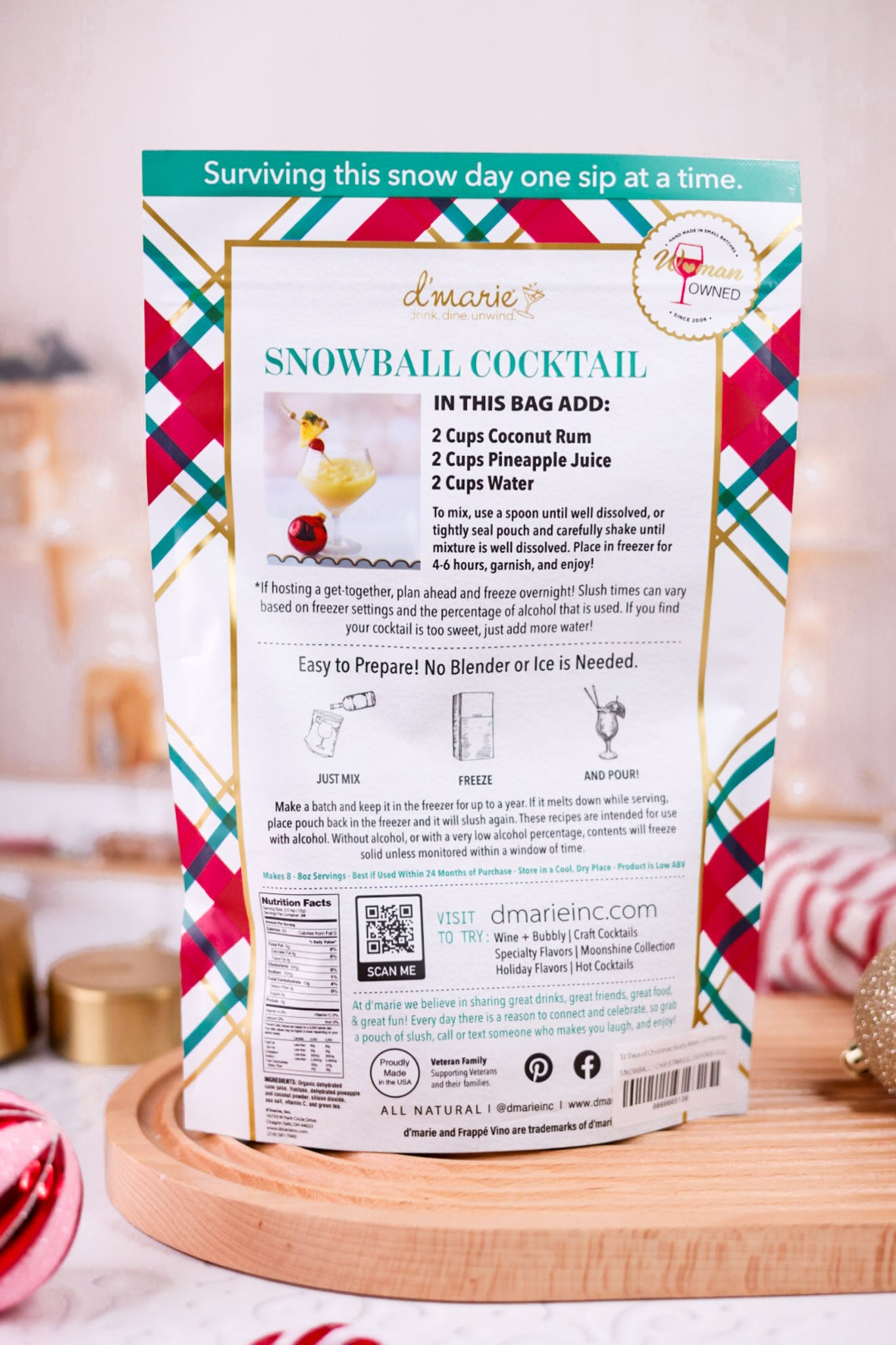 Days of Christmas Slushy Mixes (14 Flavors)