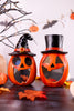 Resin Jack-O-Lantern With Infinity Mirror Light (2 Styles)