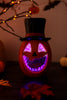 Resin Jack-O-Lantern With Infinity Mirror Light (2 Styles)