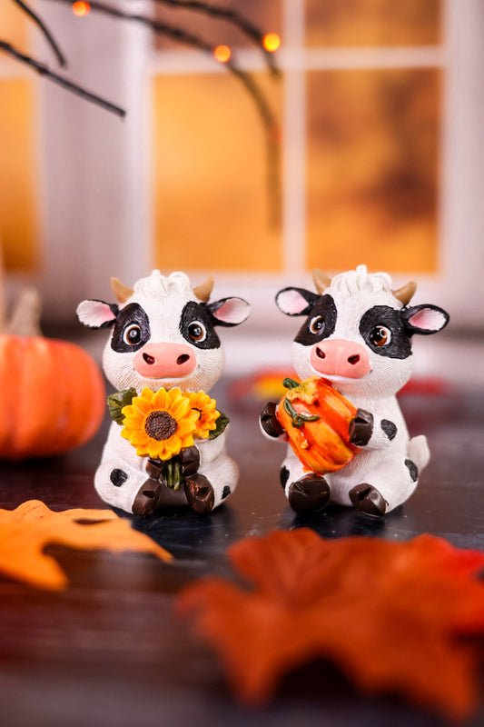2.5" Resin Harvest Cows (2 Styles)