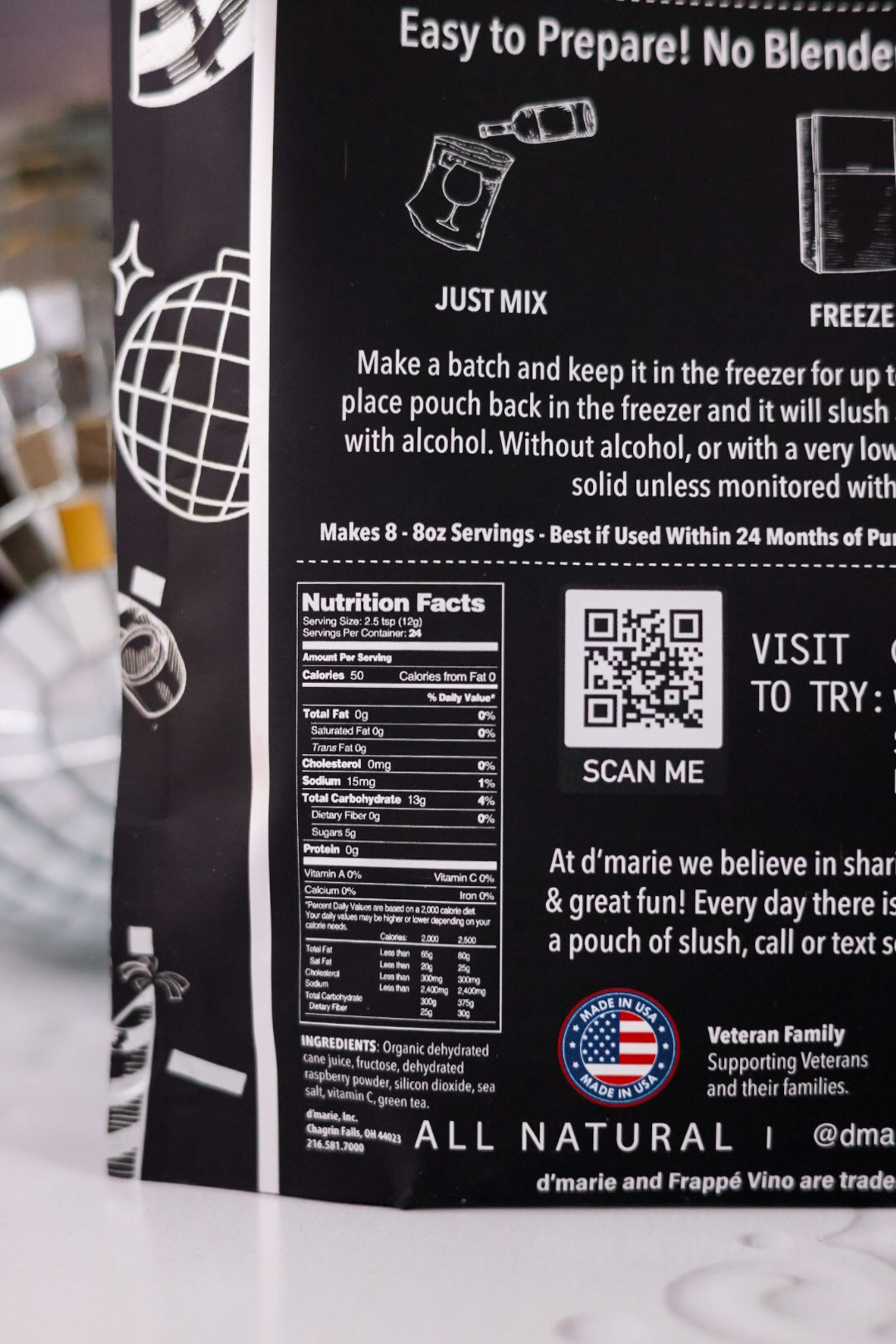 New Year's Eve Craft Cocktail Slush Mixes (2 Flavors)