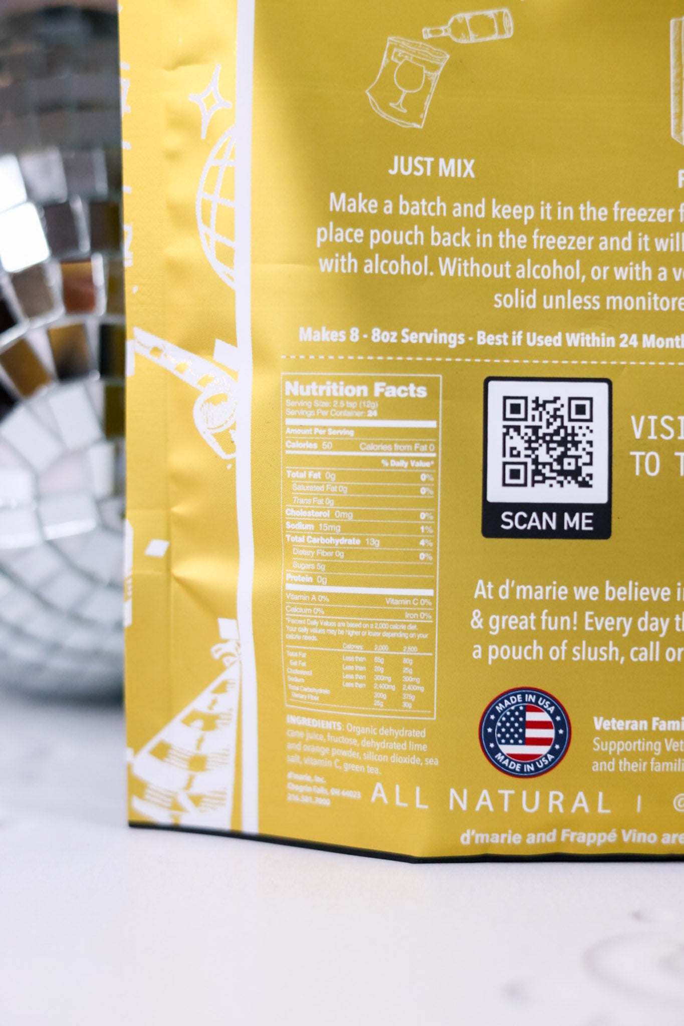 New Year's Eve Craft Cocktail Slush Mixes (2 Flavors)