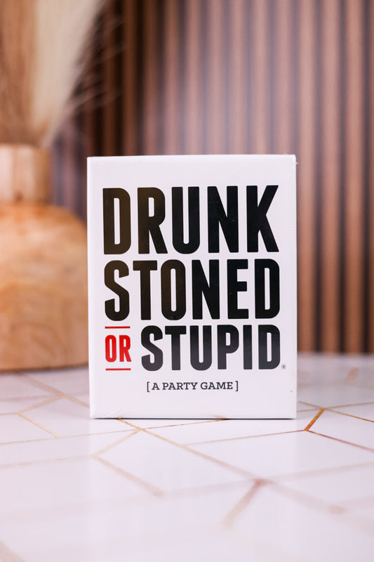 Drunk Stoned Or Stupid Party Game