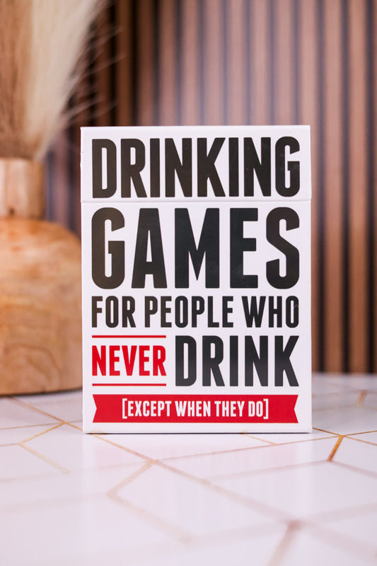 Drinking Games For People Who Never Drink