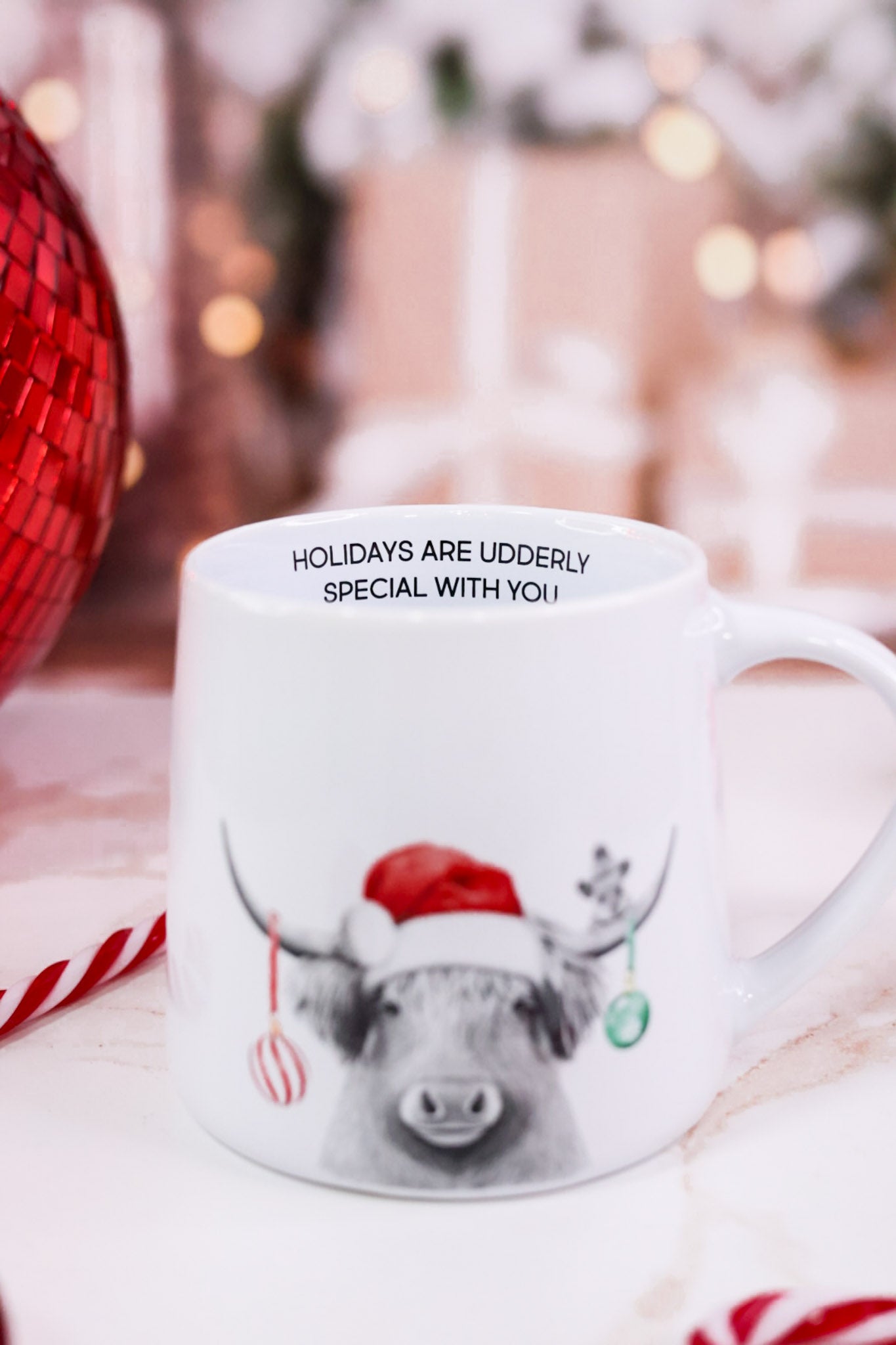 Udderly Holiday 17oz Coffee Mug