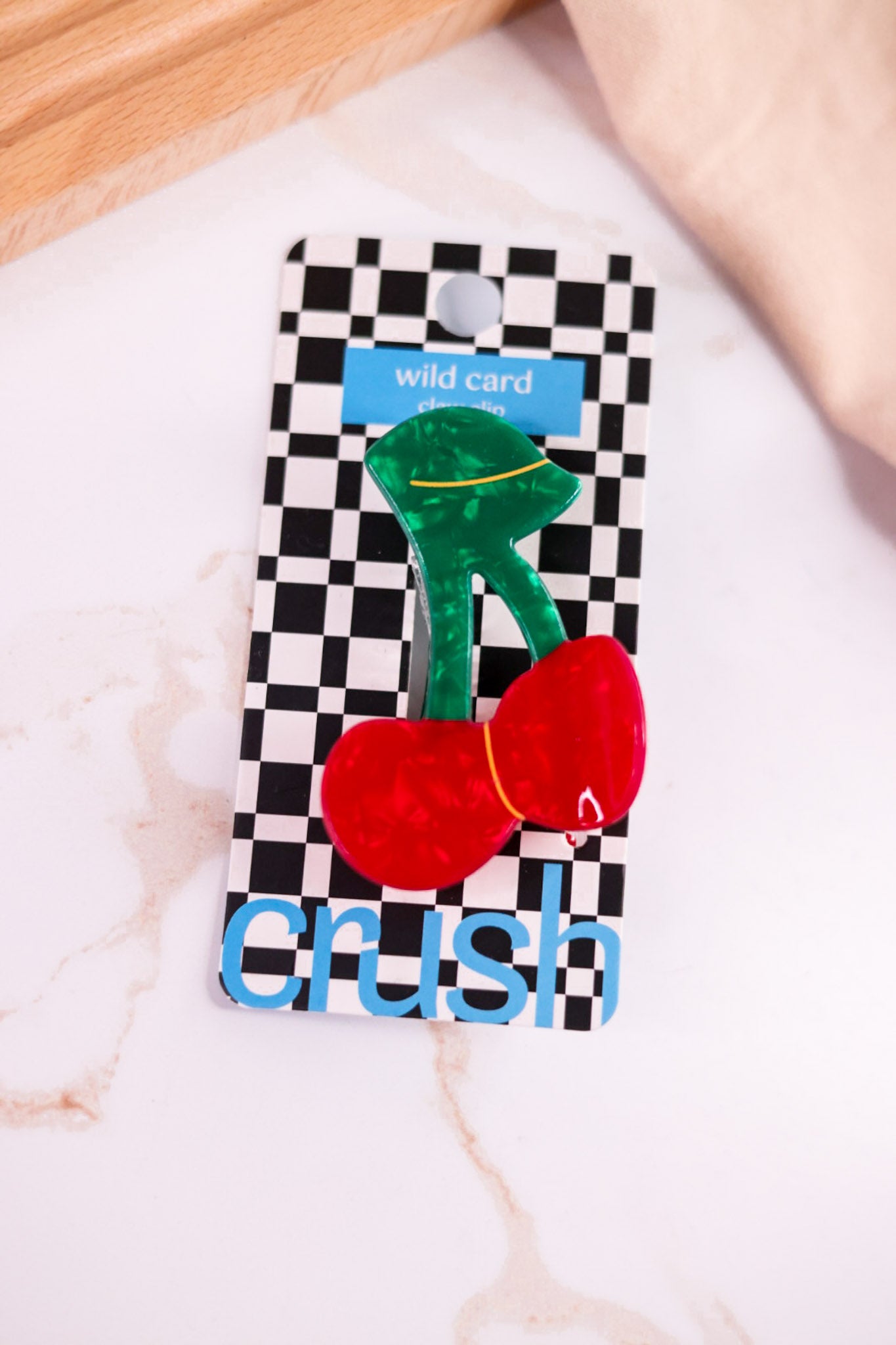 Wild Card Acrylic Claw Clips (8 Styles)
