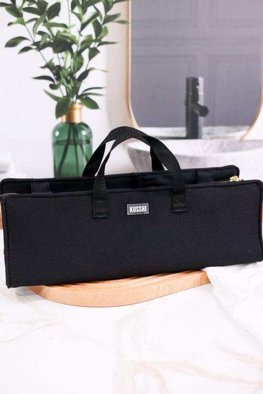 Black Hair Tools Travel Bag