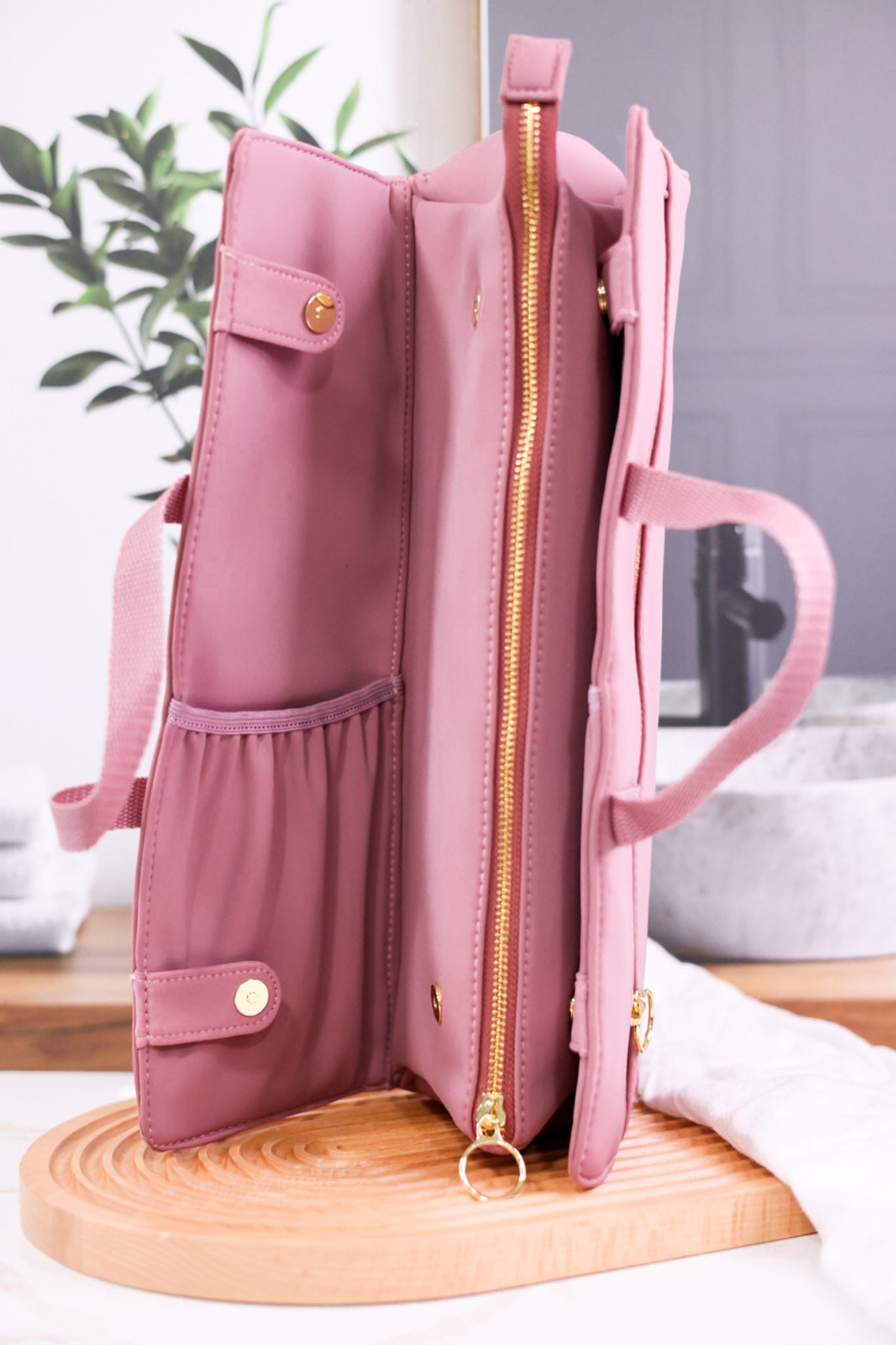 Mauve Hair Tools Travel Bag