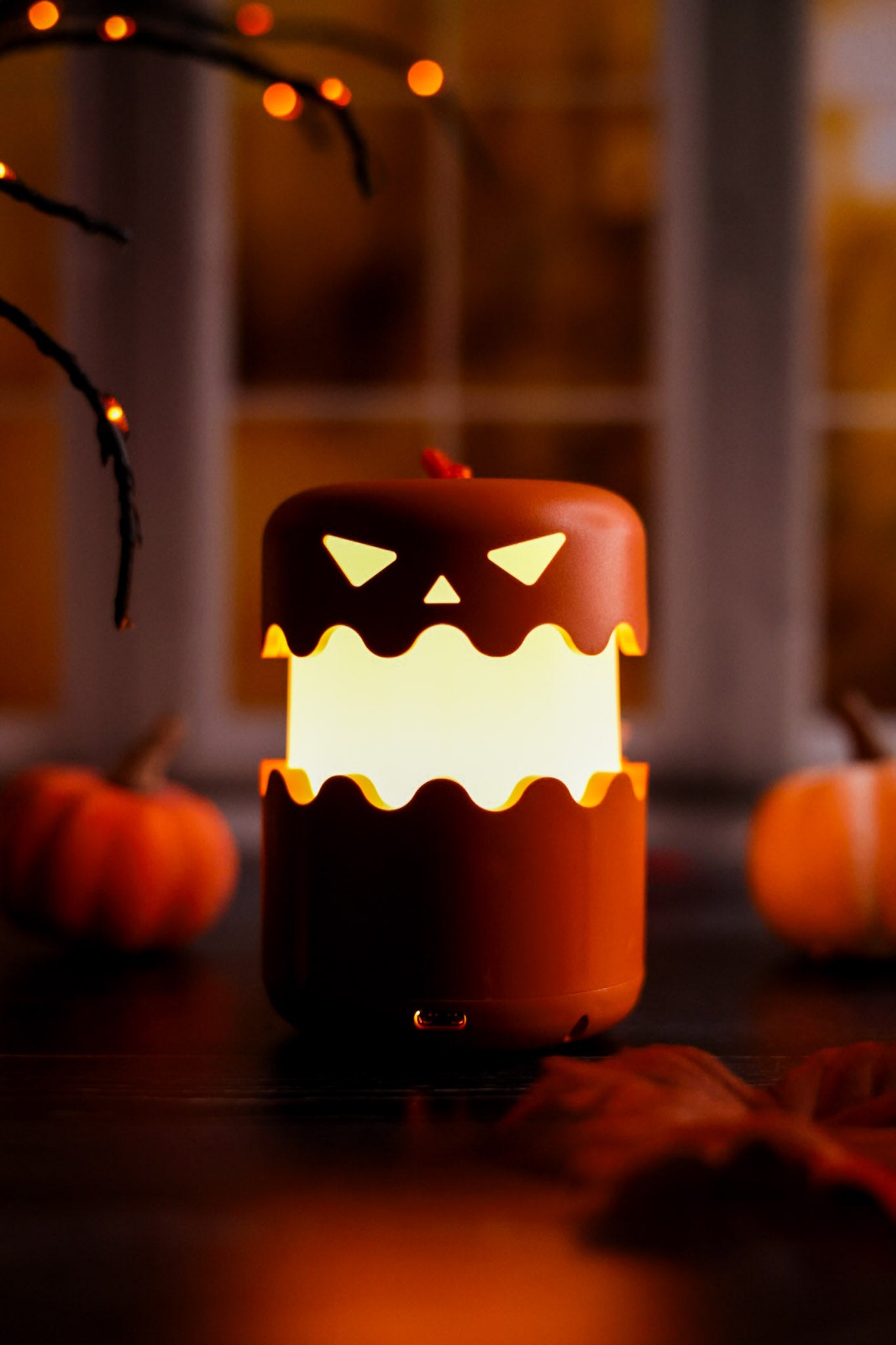 Color & Mood Changing Pop Up Jack-O-Lantern